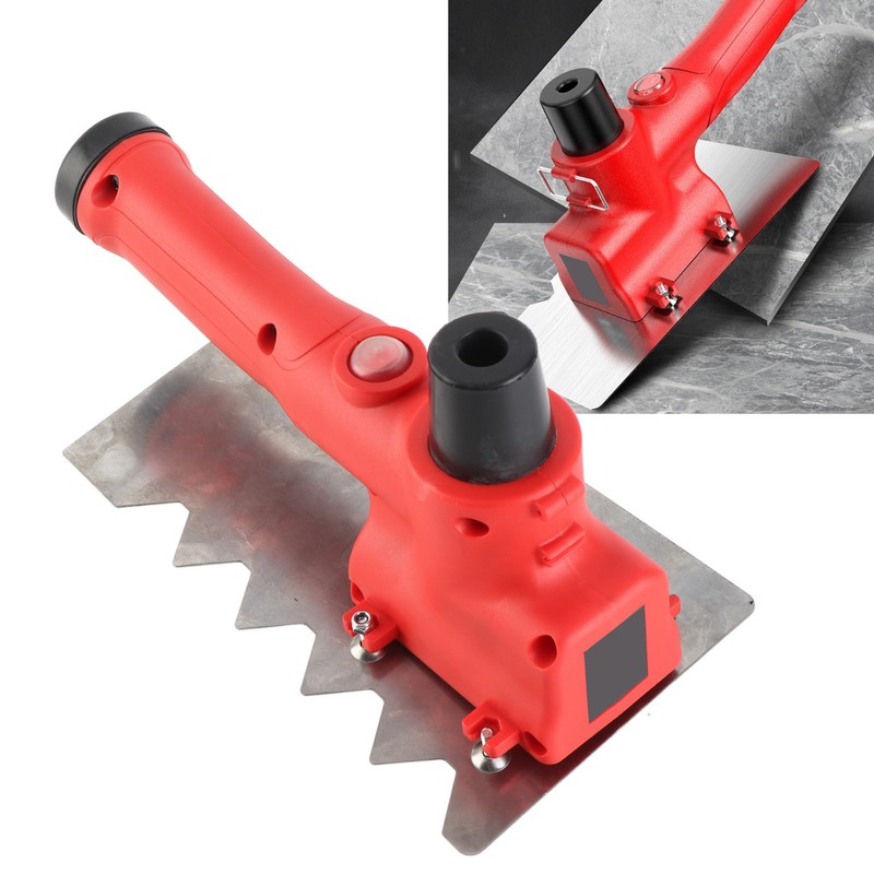 Electric Trowel Flat Plate Tile Vibration Plastering Tool Concrete Cement