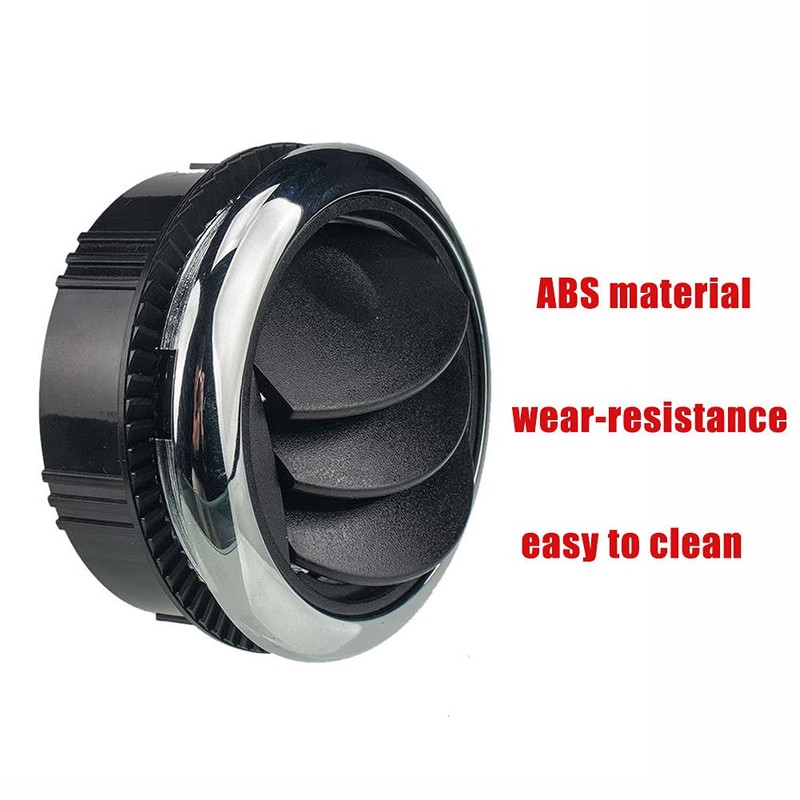 Universal Round Air Outlet Vent Air Conditioner Ceiling Vent Deflector