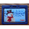 Unbranded Work ID Badge Holder Horizontal ID Card Holder Clear