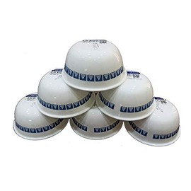 Corelle Essential Series Wheeler Diamond Glass Unbreakabel Microwave Katori Pack of 6 Pcs Set Combo Gift Item