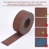 GORGECRAFT Dark Brown Leather Strap Strip, 1.79 cm Wide, 5),