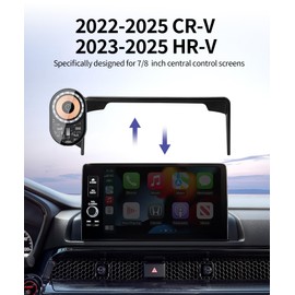 Car Phone Holder for 2022-2025 Honda CR-V/Hybrid/HR-V Car Phone Stand Specifically Designed for 7/8 Inch Central Control Screens It Can Provide 15W MagSafe Magnetic Wireless Charging