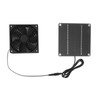 Solar Panel Fan Kit Monocrystalline Silicon 2200RPM Solar Exhaust Fan