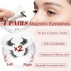 Higu clace Magnetic Eyelashes with Applicator 4 Pairs Magnetic Lashes