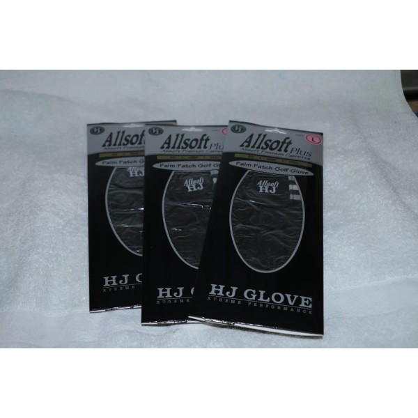 HJ Glove Ladie's Black Allsoft Plus Premium Cabretta Leather LH