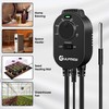 1 Pcs Thermostat Outlet for Heater, Temperature Controller Outlet with