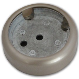 WAKI ABIRA Interior Handrail Hardware Warming Handrail NES End Base for Φ1.3 / 1.4 inches (32 / 35 mm)