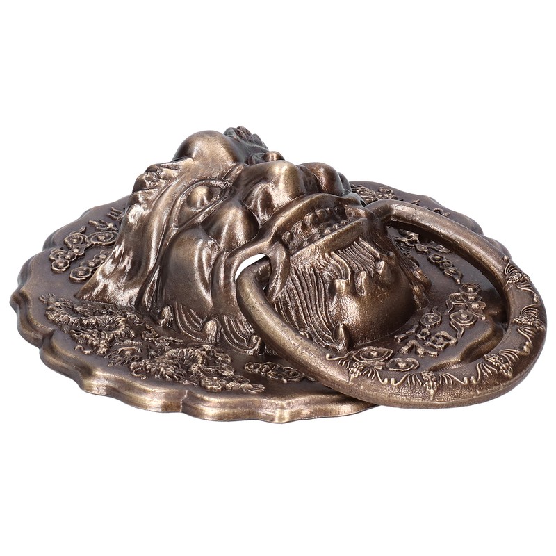 Door Ring Knocker Antique Brass Double Door Pull Ring Handle