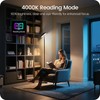 GOEBLESON LED Floor Lamp with RGB Galaxy Projector, 18W Double