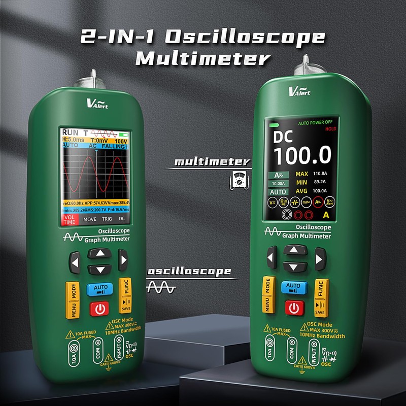 BSIDE O1 Digital Multimeter with Oscilloscope Signal Generator 4 Results