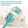 4Pack Back Scrubber for Shower Loofah with Long Handle, Shower