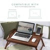 ROSSIE HOME Extra Large Bamboo Bed Tray, Lap Tray, Lap