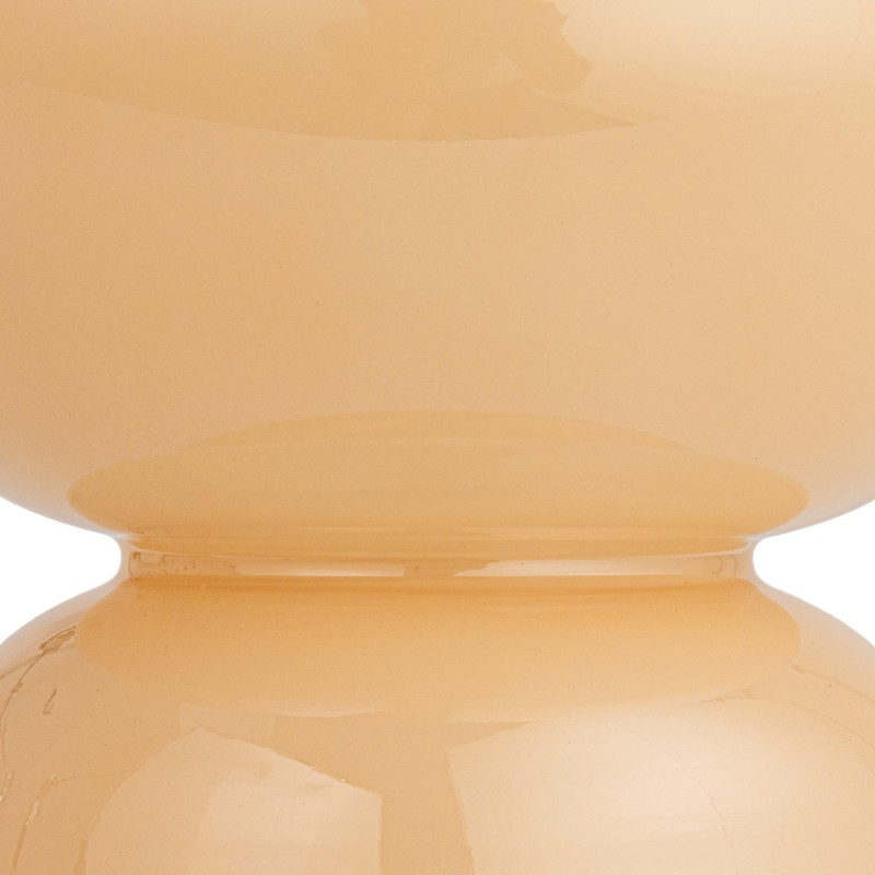 Bloomingville Tall Natural Elegance Glass Vase, Nude Color