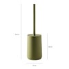 COSMIC Saona Toilet Brush Elegant Design Resin Floor Toilet Brush