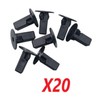appRUN 20X Wheel Arch Moulding Clips Fastener Grommet For TOYOTA