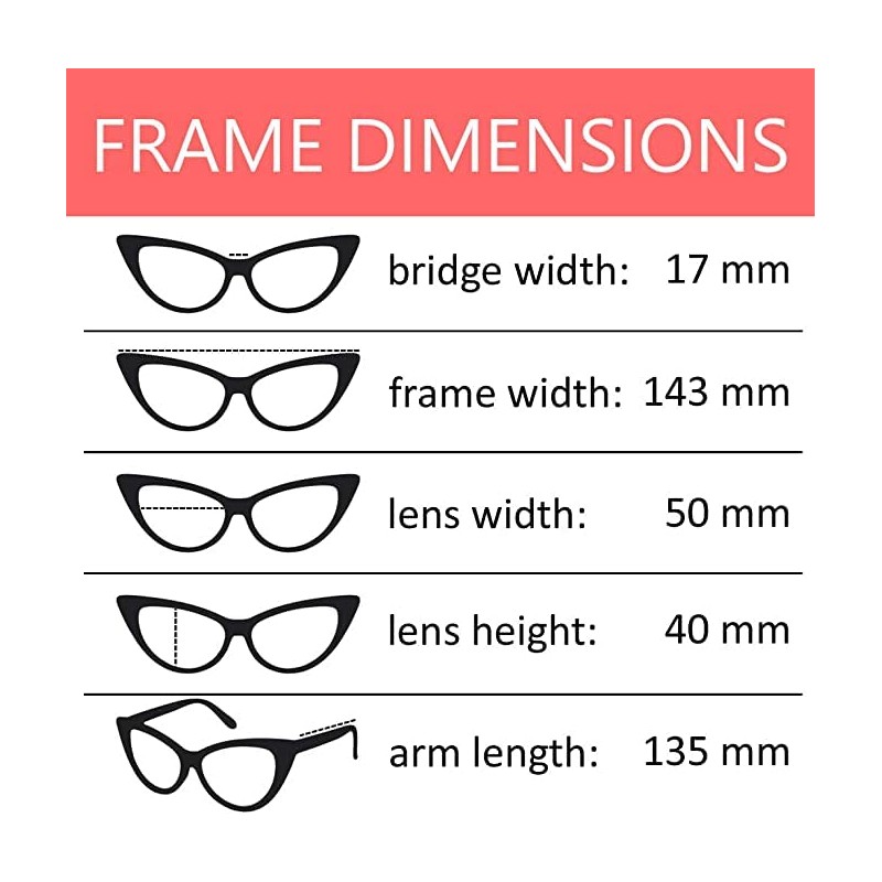 3 pairs Cat Eye Sunglasses Plastic Black White frames Tint