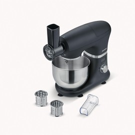 SEVERIN Multi Chopper Attachment, High Quality and Durable Multi Chopper Attachment, BPA-Free, Easy to Clean, Black, Stainless Steel/Plastic, ‎ZB 5592