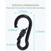SEPWIK Carabiner Clips, 316 Stainless Steel Carabiner Clip, Heavy Duty