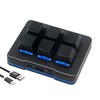 6 Key Mini Keypad Wireless USB Mechanical Gaming Macro Keyboard