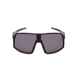 Coyote Python Pit Viper Designer Polarized Sunglasses | Men’s | Shield Style | 4 Color Options | 135mm | Oversized Retro | Matte Black Frame/Grey Lens