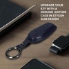 kwmobile Leather Key Cover Compatible with BYD Atto 3 /
