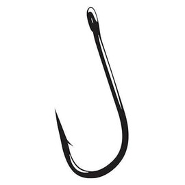 Gamakatsu 25 Pack Open Eye Siwash Hook (Nickel, 2/0)