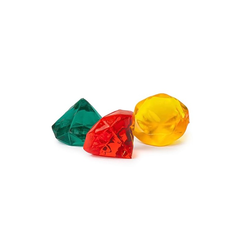 Bayside Candy Gummy 3D Gems Candy - 3d Gem shaped