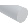 Extruded Nylon 6/6 Round Rod, Natural, 24" Length x 1/4"