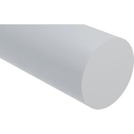 Extruded Nylon 6/6 Round Rod, Natural, 24" Length x 1/4" Diameter (Pack of 4)