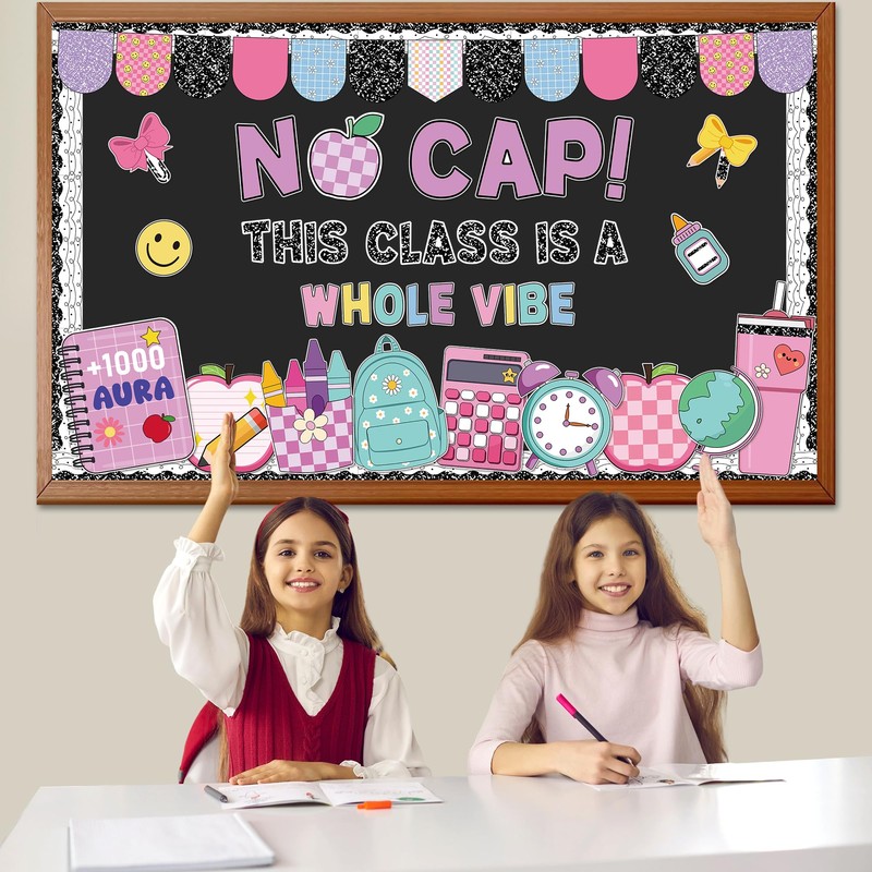 Composition Notebook Bulletin Board Decoration Set Marble Composition Notebook Classroom