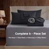 Nestl Extra Deep Cal King Sheet Set - 6 Piece
