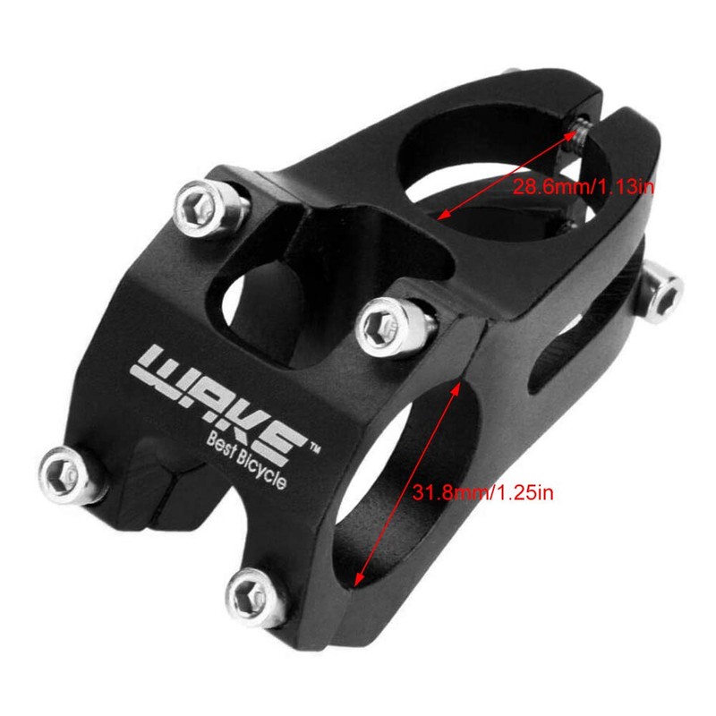 Lixada Cycling Bike Aluminium Alloy MTB Mountain Bicycle Handlebar Stem