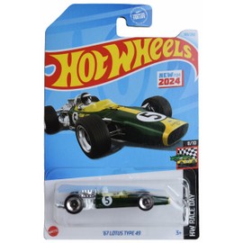 Hot Wheels '67 Lotus Type 49, HW Race Day 8/10 [Green] 188/250