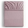 DecoKing Fitted Sheet 100% Cotton Jersey Box Spring Bed Fitted