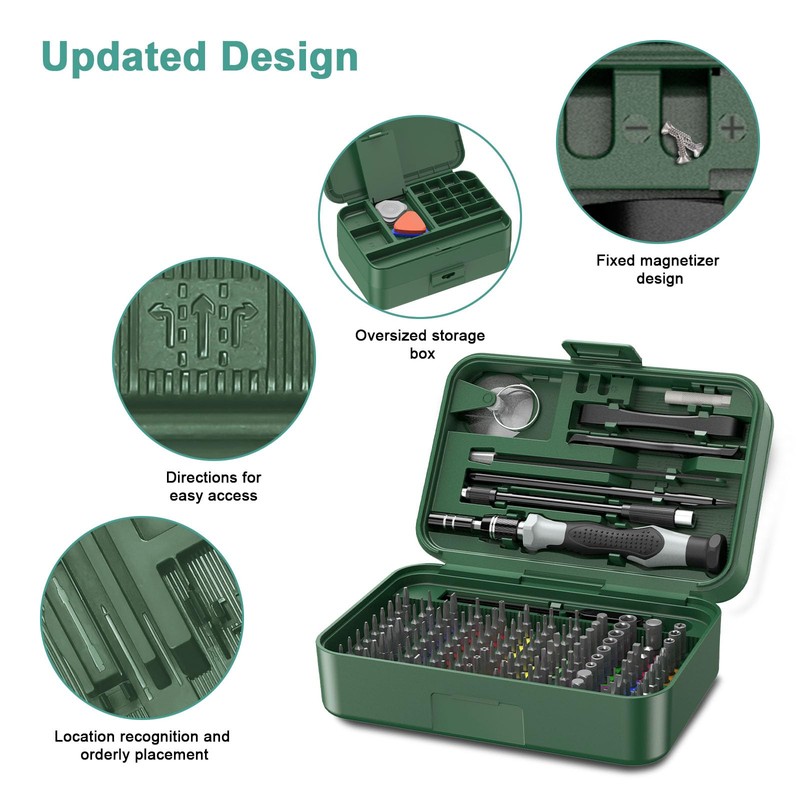 ORIA Precision Screwdriver Set, 132 in 1 Magnetic Repair Tool