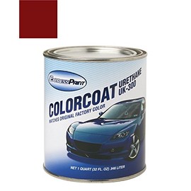ColorRite Quart for Toyota Yaris Automotive Touch-up Paint - Barcelona Red Mica Metallic Clearcoat 3R3 - Color-Only Package