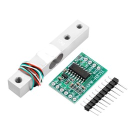 Binghe HX711 AD Amplifier Module + 10 kg Weight Sensor HX711 Load Cell Kit High Precision Load Cell Module Compatible with Arduino/Portable Electronic Kitchen Scales