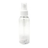 3 Pack Clear Plastic Fine Mist Spray Bottles Refillable and