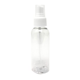3 Pack Clear Plastic Fine Mist Spray Bottles Refillable and Reusable Bottles for Essential Oils,Perfumes,Cleaning Products-Travel Bottles