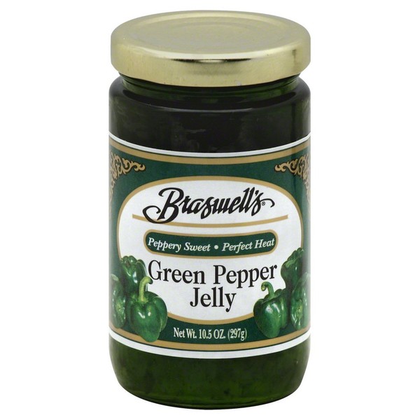 Braswell's Green Pepper Jelly 10.5 OZ (Pack of 3)