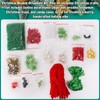 AWHETIE Christmas Crafts for Adults,40 Sets Beaded Ornament Kit,Including 20