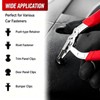 SSimder Car Clip Pliers, Spring-Loaded Push Pin Remover for Door
