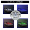 SMIXCTEK RGBW Boat Courtesy Lights, 3 Inch Waterproof Boat Interior