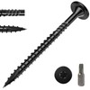 Wavanta 50Pcs Wood Screws 6.3 x 73mm, Star Drive Decking