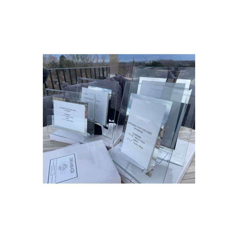 Great Grandson Portrait Frame Large 5” x 7” (Blue Hearts)