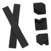 TEHAUX 2Pcs Non Slip Rubber Furniture Pads for Chairs and