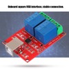 2-Channel 5V Computer USB Smart Switch Controller PC Relay Drive