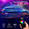 Dreamcolor Acrylic Interior Car LED Strip Light,RGB 6 in 1