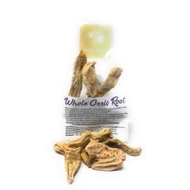 Whole Orris Root - 100% Iris Germanica - Iris Root Contains Essential Oils, Flavonoids And Is Used In Perfumes - Net Weight: 1.76oz / 50g