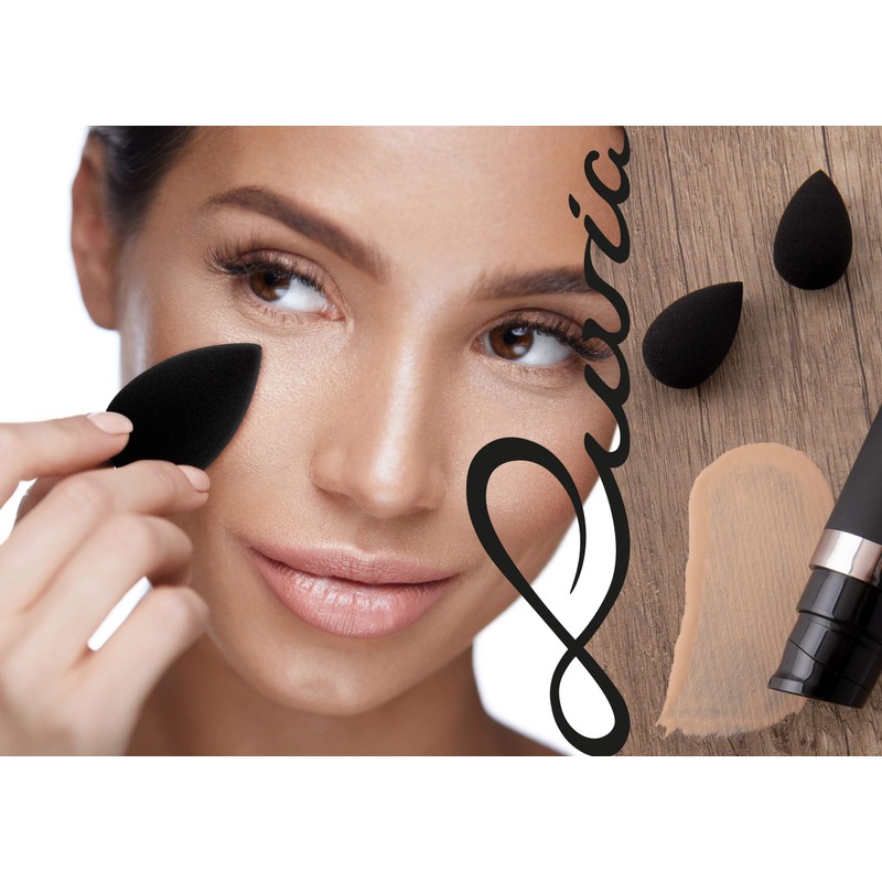 Luvia Beauty Blender Mini Sponge Set - 4 Makeup Egg